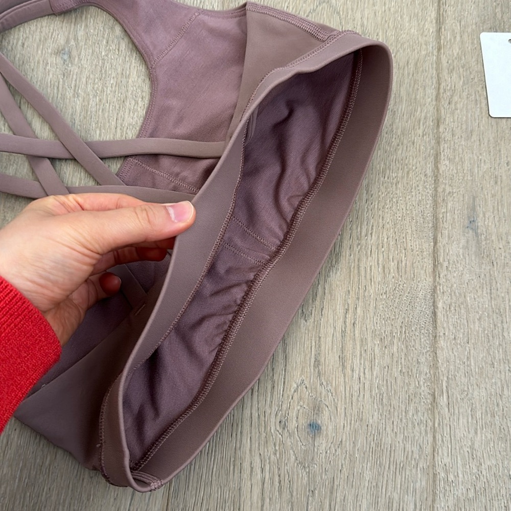 lululemon athletica Energy Bra in dusty rose - Picture 6 of 15